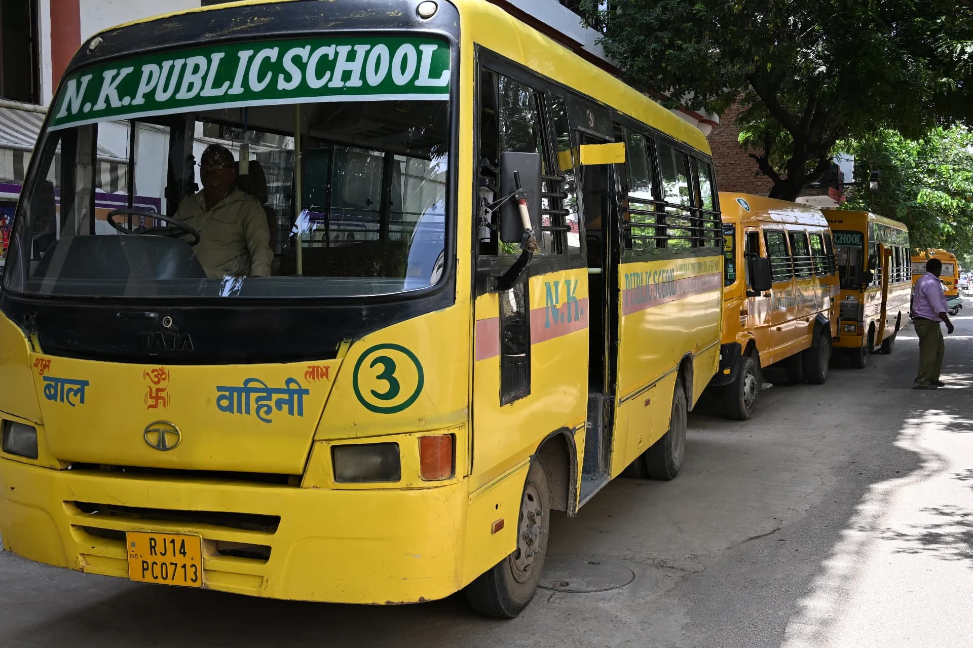 Safe School Transport at NK Public School, Murlipura — Arya Nagar, Jaipur